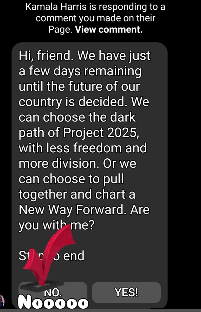 ADOSBKCERTIFIED's tweet photo. @KamalaHarris "NO MEANS NO!!!" & That @BET "Black Men Summit" was a FARCE and is the END of Democratic Black Celebrities thinking they can SWAY/Guilt Trip #ADOSMEN & #ADOSWOMEN into voting against our BEST interest.
"Sometimes you have to lose something to gain something better" https://t.co/iWfoUqpGfW