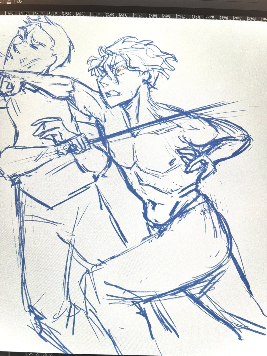 The sketch that’s taking me a million years