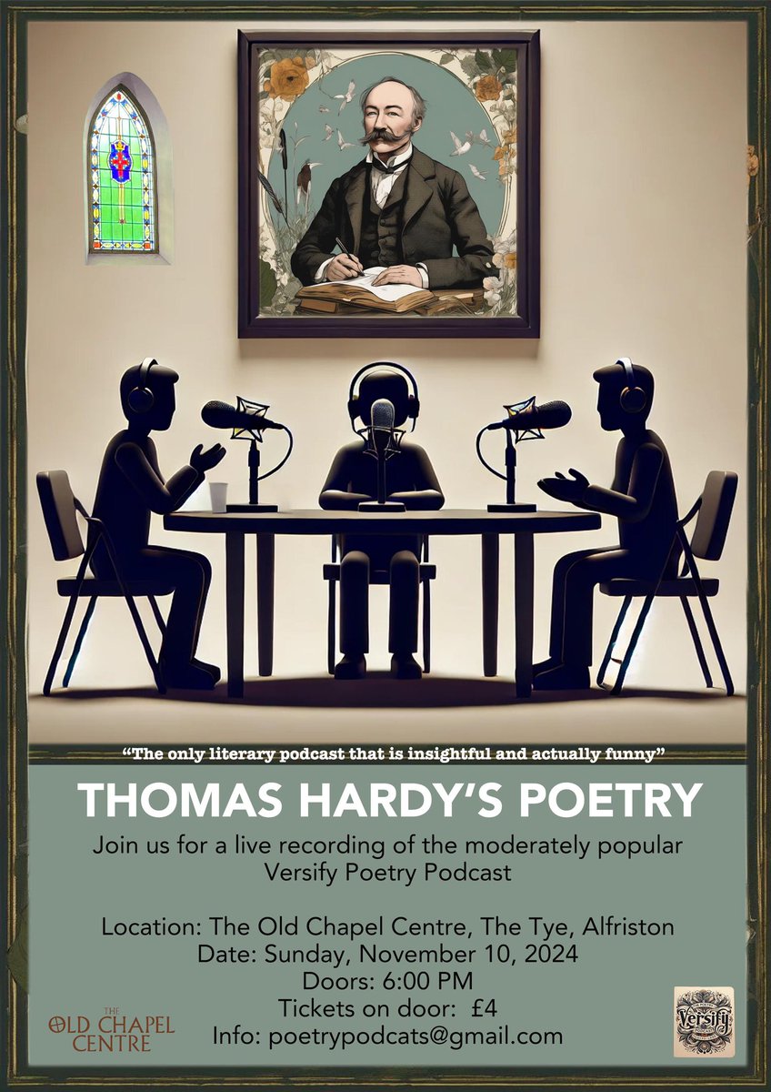 BBC4 seem to be having a #ThomasHardy night. You will want to ride the wave of Hardymania by booking tickets to this event. Message us!