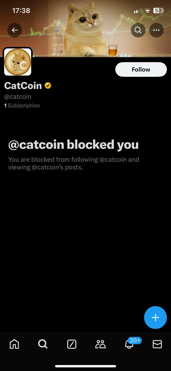That’s what a scam project does when someone speaks the truth about the lies the team and the dozens of dev accounts post. They are a scam.  Be smart and don't waste your money. #Catcoin #scam  #liers <a href="/catcoin/">CatCoin</a>