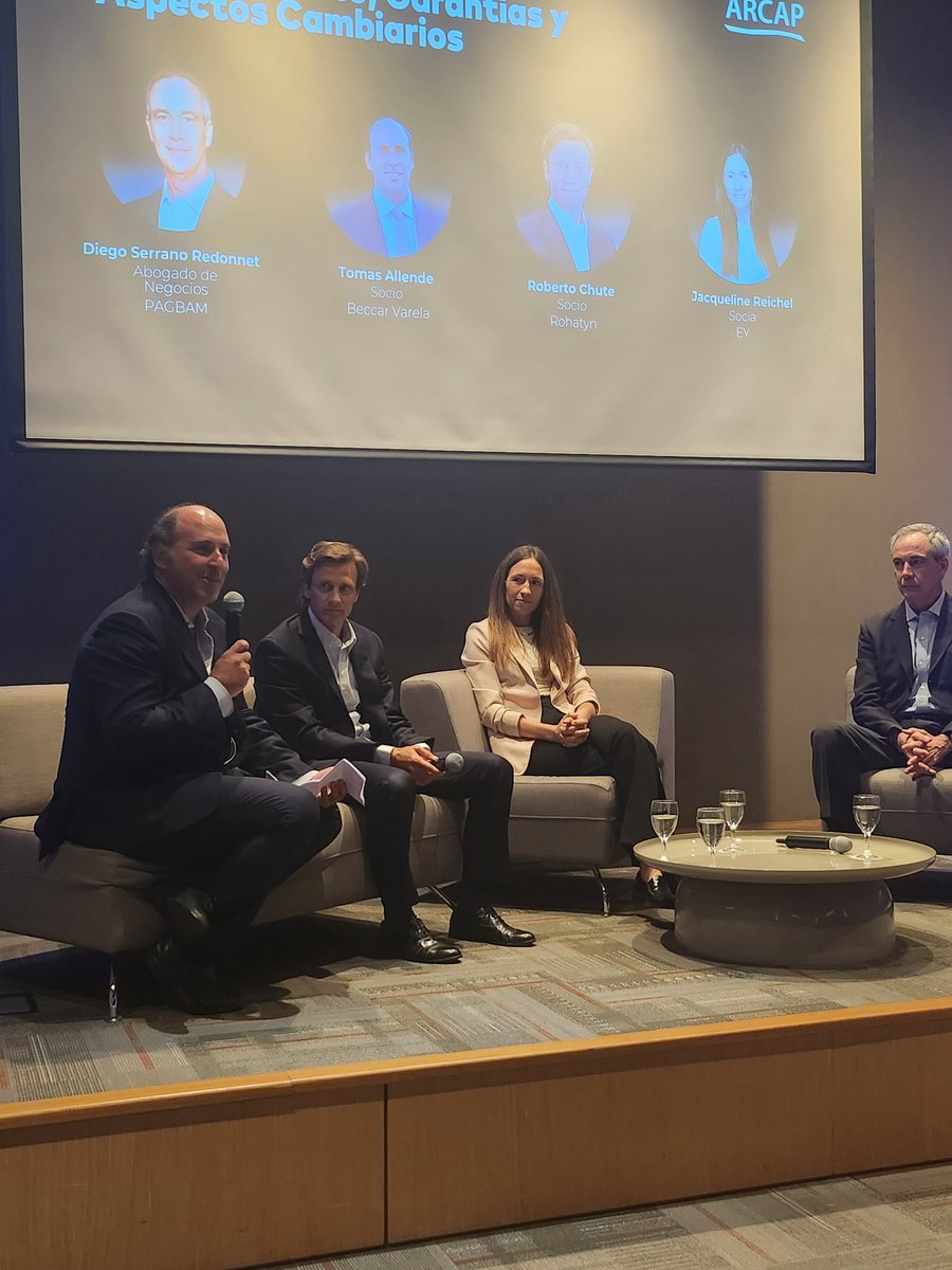 Hoy participamos junto a <a href="/jackiereichel/">Jackie Reichel</a> en el evento organizado por <a href="/Arcap_/">ARCAP</a> Y <a href="/marvalofarrell/">Marval O'Farrell Mairal</a>  sobre #RIGI <a href="/EY_Argentina/">EY Argentina</a> 
Muy agradecidos por la invitación