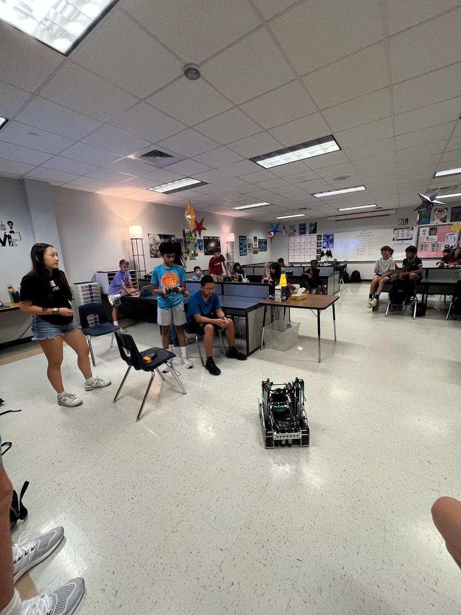 Wendy Sturdevant (@sturdevant_crms) on Twitter photo Cool hands-on opportunity for our 6th grade STEM students to get to learn from our Vandegrift HS robotics students! Love seeing our current and former Eagles connect through their classes and passions. Thank you Viperbots!
#SoaringTogether💙🦅💛🩶🐍🖤
#Community
<a href="/LeanderCTE/">Leander CTE</a> Cool hands-on opportunity for our 6th grade STEM students to get to learn from our Vandegrift HS robotics students! Love seeing our current and former Eagles connect through their classes and passions. Thank you Viperbots!
#SoaringTogether💙🦅💛🩶🐍🖤
#Community
<a href="/LeanderCTE/">Leander CTE</a>