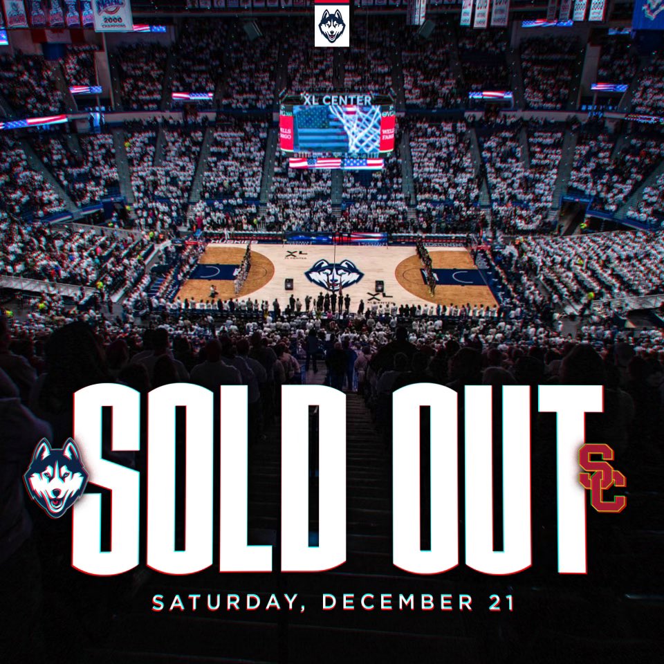 Our game vs. USC on Dec. 21 is SOLD OUT!