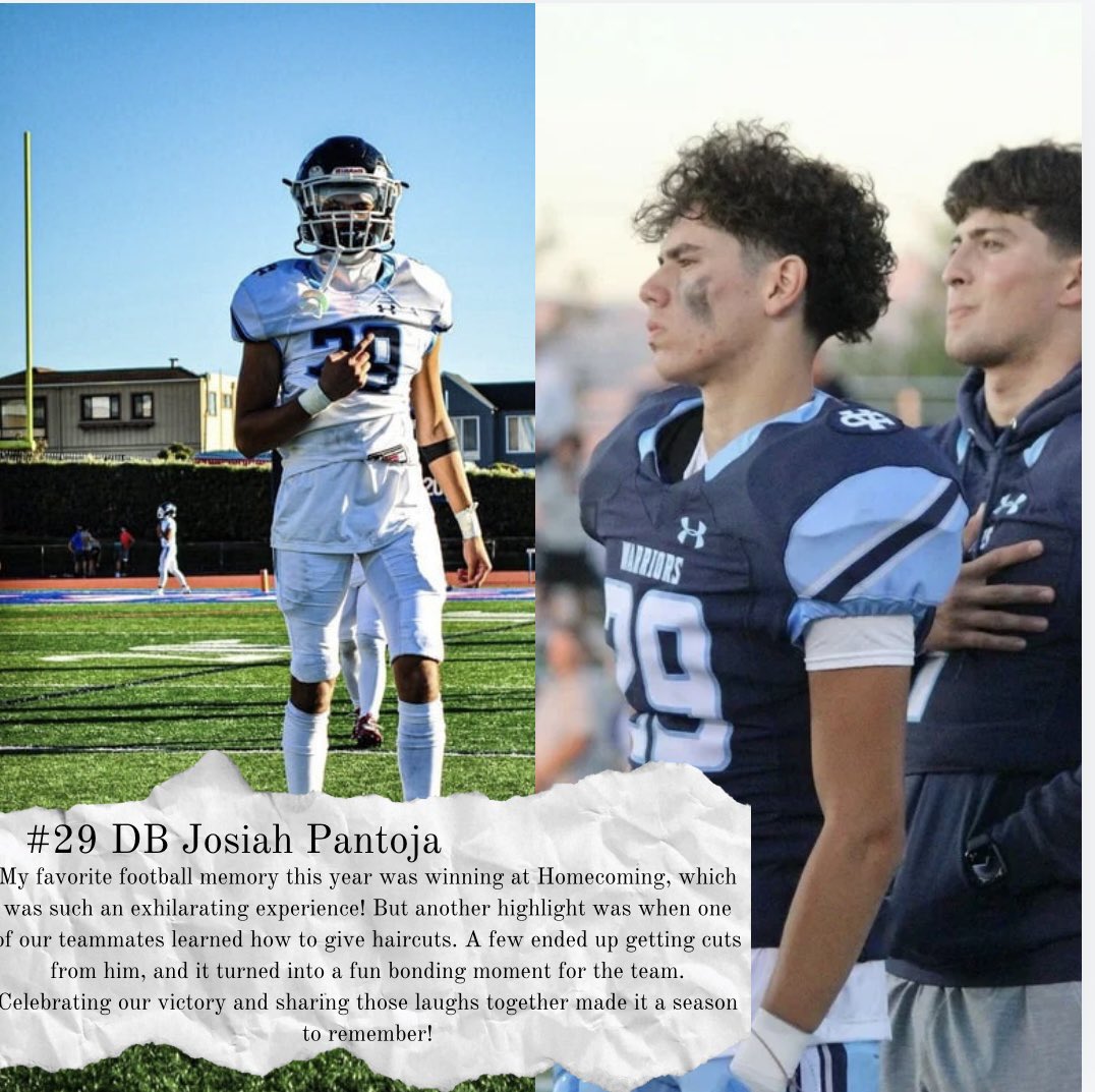 Senior Spotlight•#8 Marcel• #36 CJ• #29 Josiah