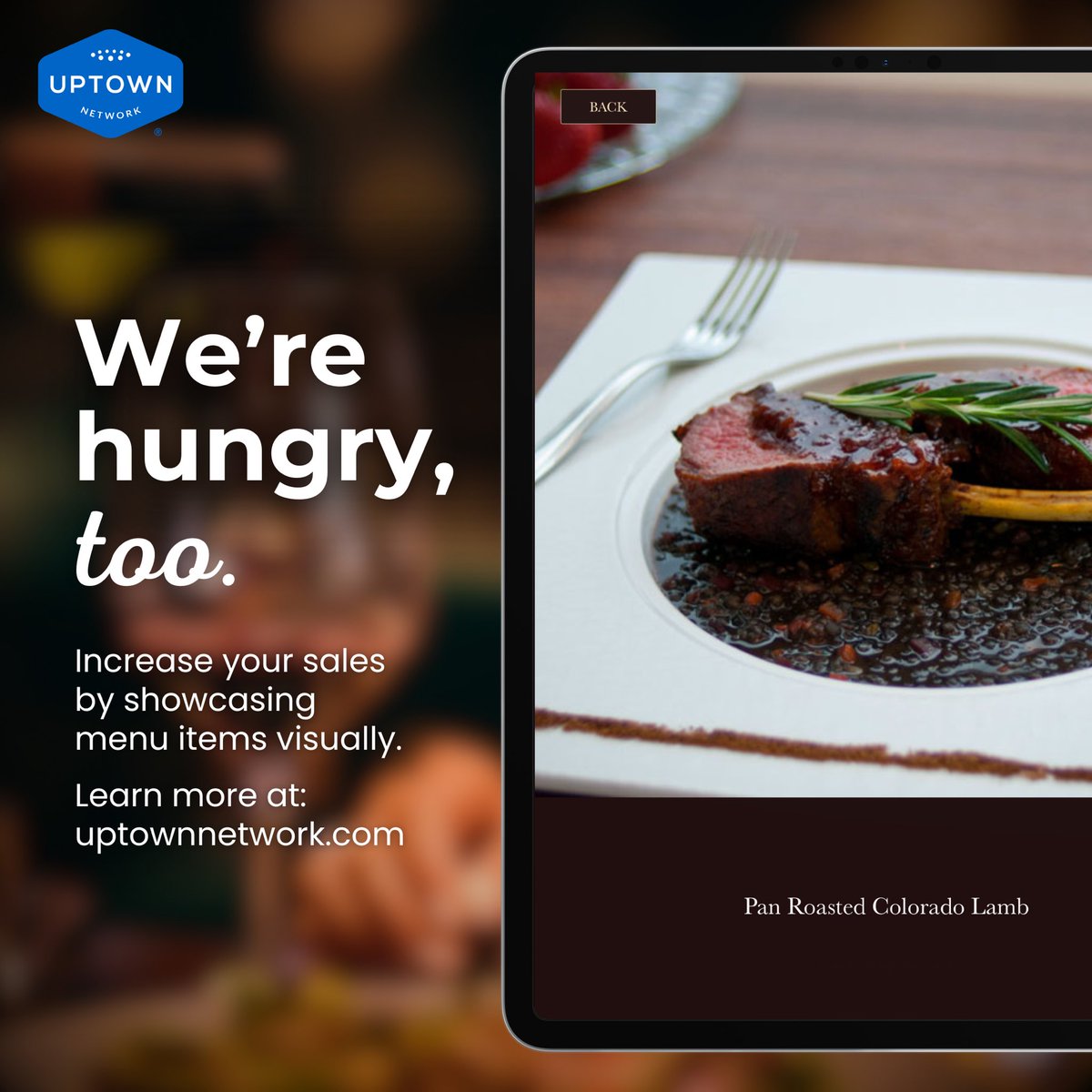 Showcase your creativity with digital menus ✨

Send us a message or visit the link in our bio to learn more.

#FoodAndBeverage #HospitalityIndustry #Hospitality #Restaurants #RestaurantLife #Innovation #Sustainability #GuestExperience #GuestExperienceTechnology #ChefLife