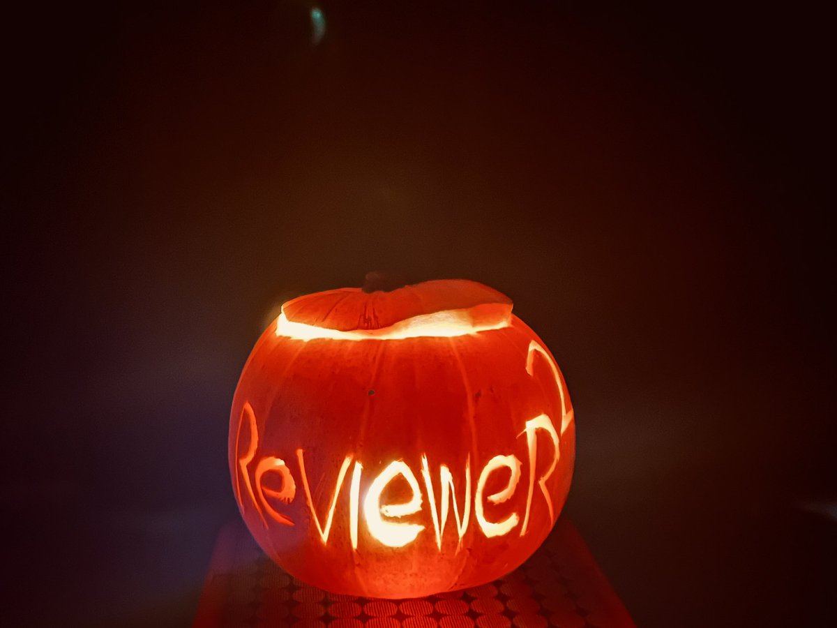 #HappyHalloween to #Reviewer2 ! #AcademicTwitter