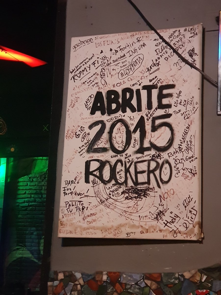 PYUnlocked's tweet image. "You keep coming back to the places where you loved life..."
Rockero Bar, Asunción, Paraguay. 🎶🇵🇾