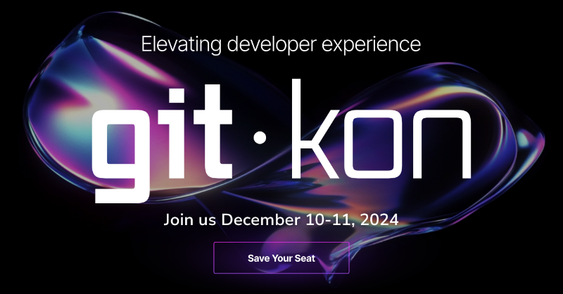 GitKraken's tweet photo. 🎉 Announcing GitKon 2024! 🎉 This December 10-11, dive into virtual sessions on AI-powered tools, DevEx essentials, and productivity tips from top tech leaders. 

Pre-register for a chance to win a Steam Deck, GitKraken swag, and more! ✨

#GitKon2024 #GitKon #DevEx #AI #Tech