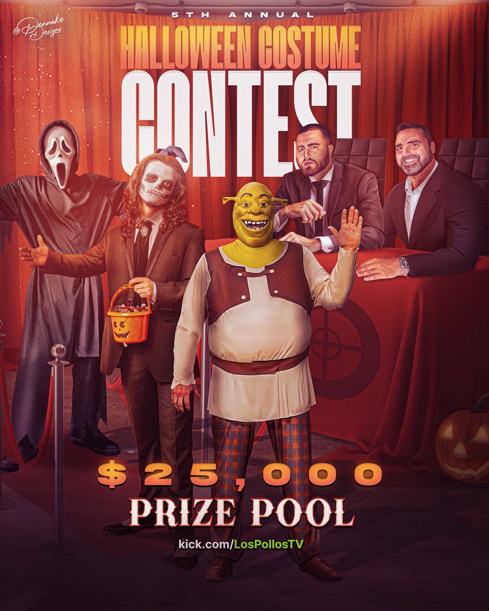 LosPollosTV's tweet image. WE BACK! HALLOWEEN NIGHT 🎃 10.31.24