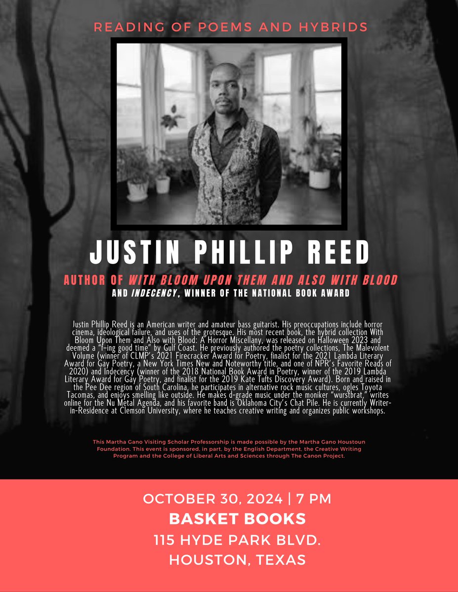 Tonight @basketbooks in Houston! 7 pm!