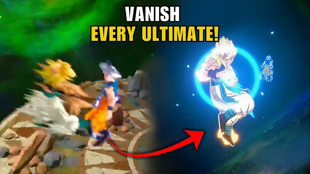eternalgokuu's tweet photo. This is how I vanish every ultimate &amp; blast in Sparking Zero!  I would love your humble opinion. 
https://t.co/K3U30OEew7 https://t.co/6U8OR5NBzn