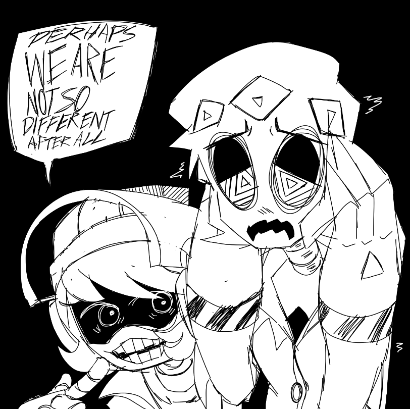 Perhaps, mayhaps 
#panicAU