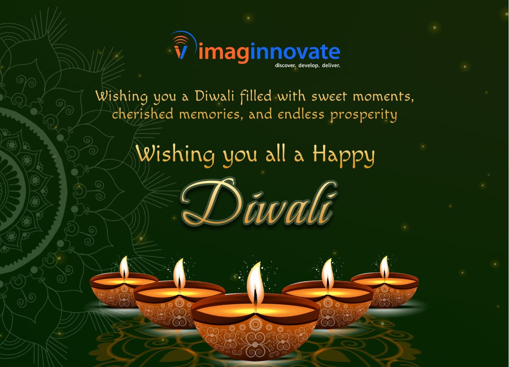 As we light up our homes and hearts this Diwali, we at Imaginnovate extend our warmest wishes to you and your family. May this festival bring new beginnings, prosperity, and success to all. Happy Diwali! 

#Diwali2024 #FestivalofLights #HappyDiwali #Gratitude #Celebration