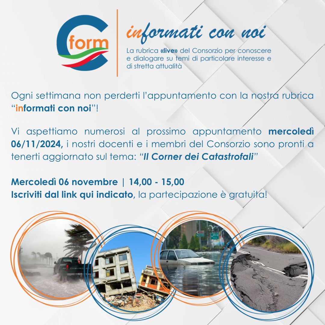 conaform's tweet photo. 3° appuntamento | Informati con noi ... | Conaform
https://t.co/LDqra60Vdt https://t.co/HxawmtkUXF
