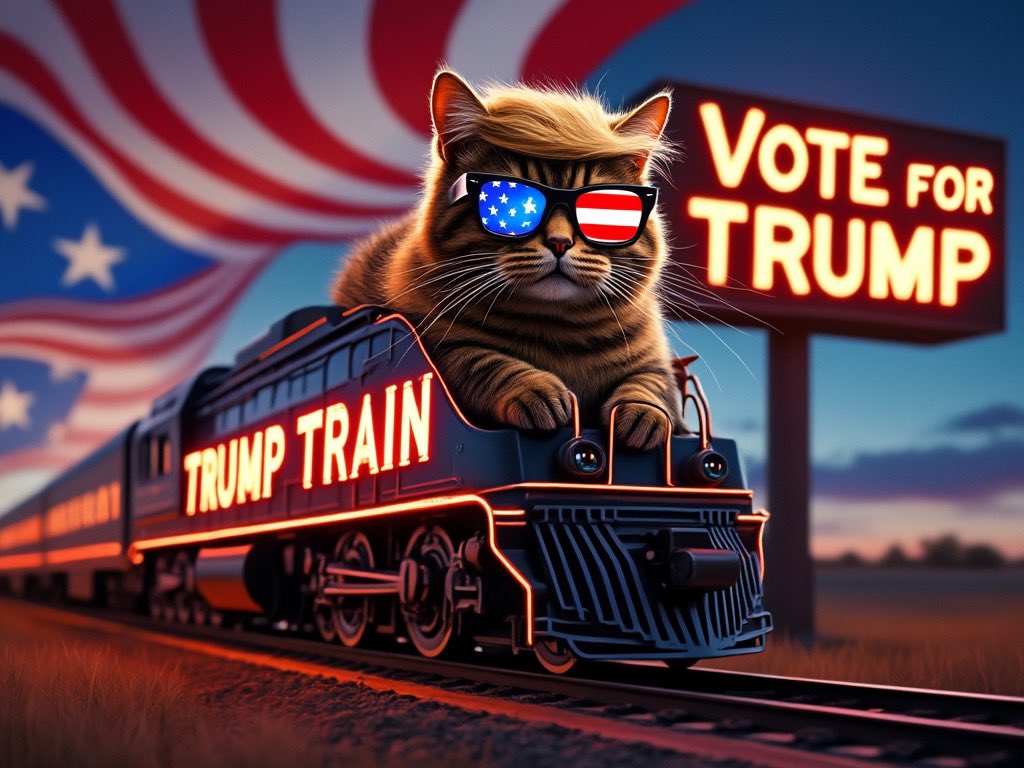 TrumpCatLeader's tweet photo. ๐พ ALL ABOARD the WEDNESDAY CAT TRAIN! ๐๐ฑ Letโs rally together! Drop your handles, follow, and follow back. Together, weโre building a strong, patriotic community! ๐บ๐ธ #CatsForTrump #MAGA #WednesdayTrain #Trump2024
@IranPanoramaNew
@hackinabushnews
@StephGenX7189
@Polybiusxx
@PatriotDave77
@Dovakiin923
@danielpcool
@DonnaBarford
@HumanityR3v0ked
@LuckyAngelPy
@xdeborahx
@GlockBarbie45
@MyersKenton
@GOP_is_Gutless
@MindyMM0420
@rwellis2831
@MrJOHNWICK2
@WilliamAlbrech
@BasedWash
@EXCELLENTSALVIC
@TexasTweetsonX
@OneBadDude_
@GenXDads