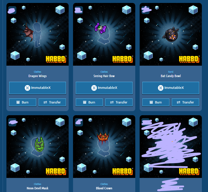 💜¡SORTEO! / RAFFLE!💜

- Premio colección Neon Nightmare💀

Requisitos:
-🔄 💜 ✅
- Tener Wallet (obligatorio)

Termina en uno o dos días⏳
¡Suerte!✨