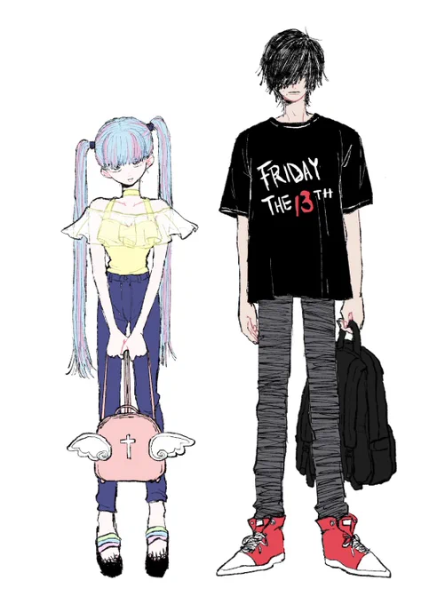 oc 荒木兄妹 ヴィクターとオリビア 