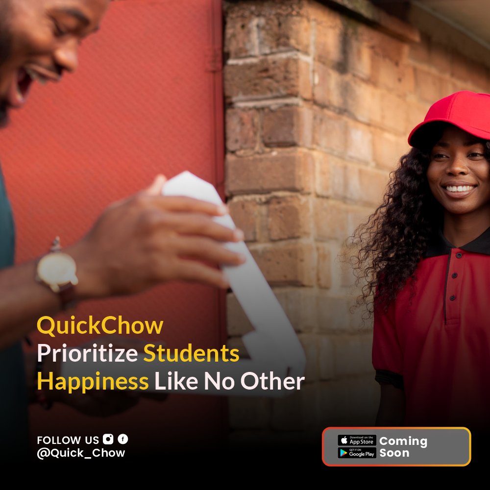 quickchowapp's tweet photo. Promoting the wellbeing of students...
#FoodFunFriend #Foodlover #fooddelivery #FoodSafety https://t.co/C2vi1tBPzY