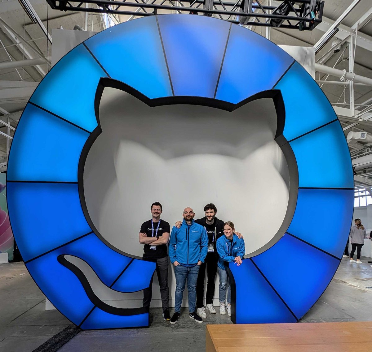 We painted #githubuniverse BLUE 💙🔵🟦! Thank you to everyone who stopped by to see us at the Gateway Pavilion this week. 

Missed us? Learn why using Cloudsmith with <a href="/github/">GitHub</a>  extends visibility, control + management beyond source code to your entire supply chain ➡️