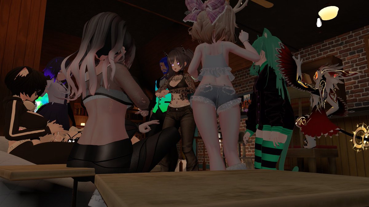 TheBloodSeraph's tweet photo. Event at Mugoober's with @MelloMayo247 on the decks. Thanks for bringing the heat 🥵 🔥 

#vrc #vrchat #dance #rave #edm #music #Mugoobers #cafe #vrccommunity #dj https://t.co/nrsB2EVmGs