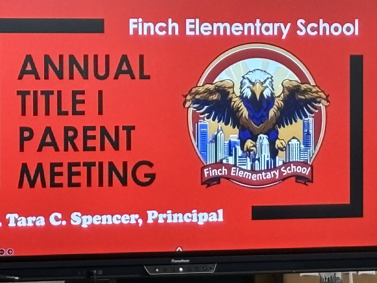 APSFinchEagles's tweet photo. Title 1 meeting happening now! Please come and join us! #sharinggoals #academicdata #attendance @DrTSpencer @apsupdate https://t.co/GPlvonThhK
