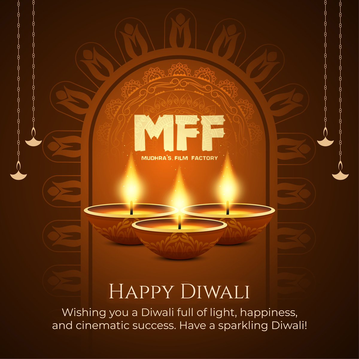 May your Diwali be adorned with the brilliance of love, the glow of positivity, and the sparkle of endless joy! 

Wishing you a #HappyDiwali filled with light and happiness😇🥰
.
.
.
 #Diwali2024 #FestivalOfLights #happydiwali #MFF #mudrasfilmfactory