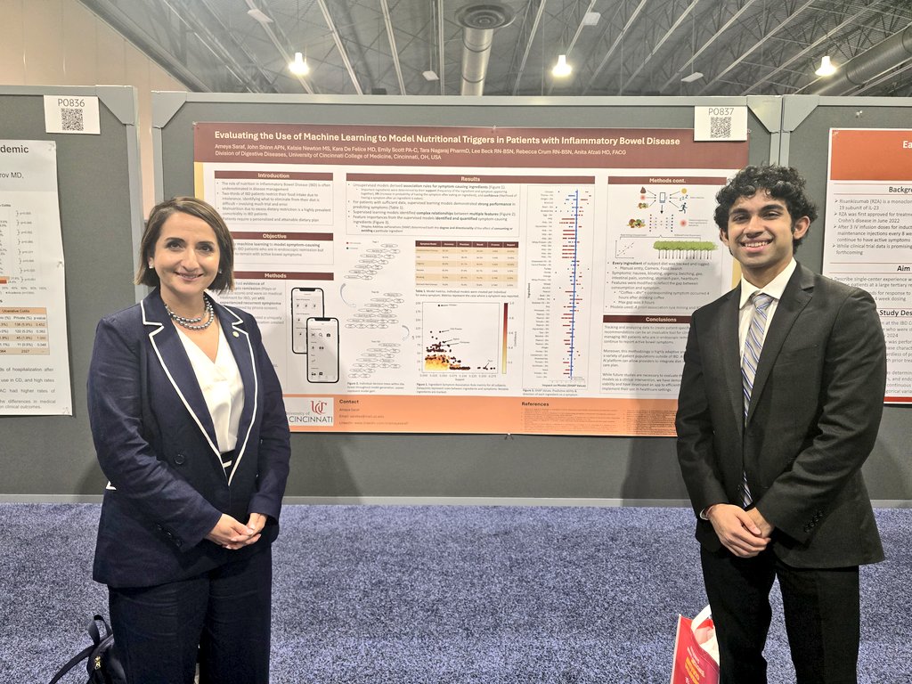 Anita Afzali MD, MPH, MHCM, FACG, AGAF (@ibd_afzali) on Twitter photo Conclusion of a fantastic #ACG2024 #ACGInPhilly🔔 with <a href="/UCMCGIHEP/">University of Cincinnati GI and Hep</a>
@UCincyIM including UC undergraduate student, residents, fellows and faculty 🙌
#UCincyGI #UCincyIBD
#FutureofGI is 💡
<a href="/LuisLaraMD1/">LuisLaraMD</a> <a href="/MoamenGabrMD/">Moamen Gabr</a> Conclusion of a fantastic #ACG2024 #ACGInPhilly🔔 with <a href="/UCMCGIHEP/">University of Cincinnati GI and Hep</a>
@UCincyIM including UC undergraduate student, residents, fellows and faculty 🙌
#UCincyGI #UCincyIBD
#FutureofGI is 💡
<a href="/LuisLaraMD1/">LuisLaraMD</a> <a href="/MoamenGabrMD/">Moamen Gabr</a>