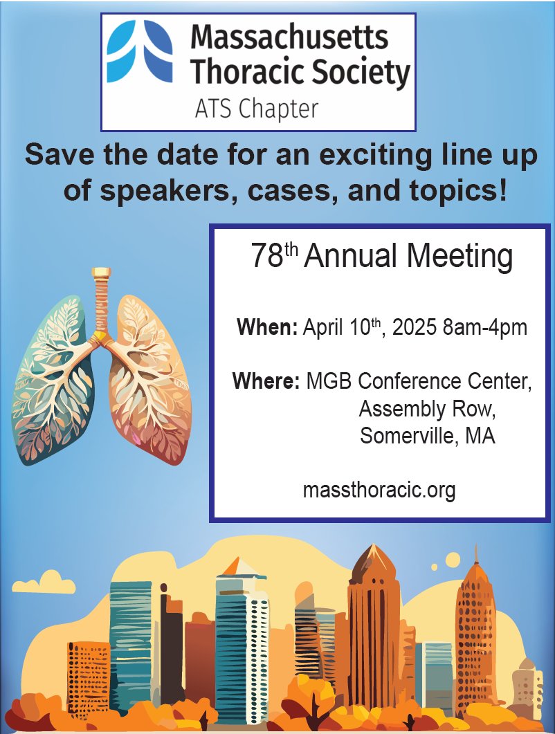 Massachusetts Thoracic Society (MTS) (@MassThoracic) / Posts / X