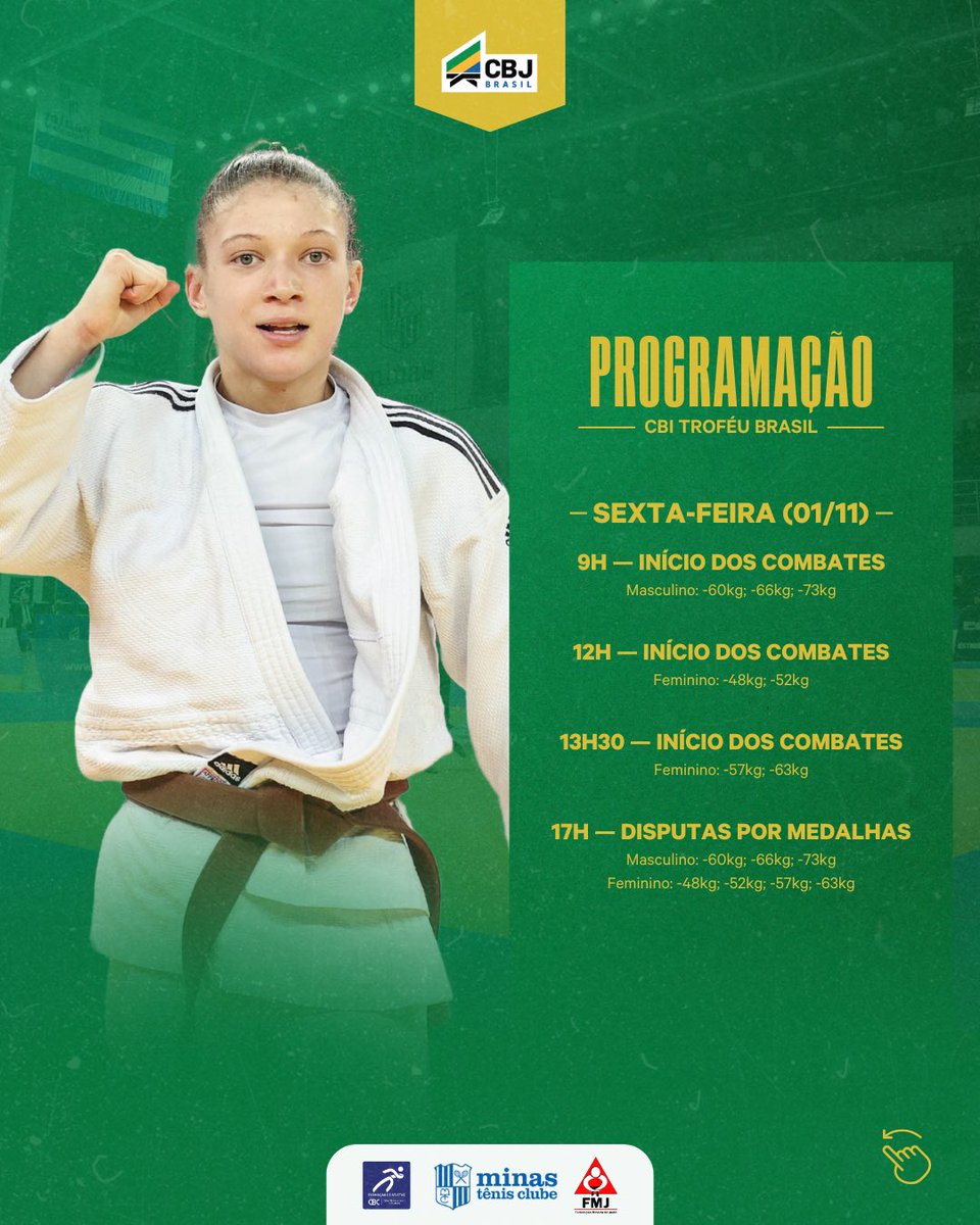 JudoCBJ's tweet photo. O CBI Troféu Brasil e Grand Prix Nacional de Judô estão chegando, e você acompanha tudo ao vivo na telinha do @sportv, @timebrasil e CBJ TV! 

É hora de torcer pelos nossos judocas! Confira a programação oficial!

#TrofeuBrasilCBJ #GrandPrixCBJ https://t.co/ym9we6RpMZ