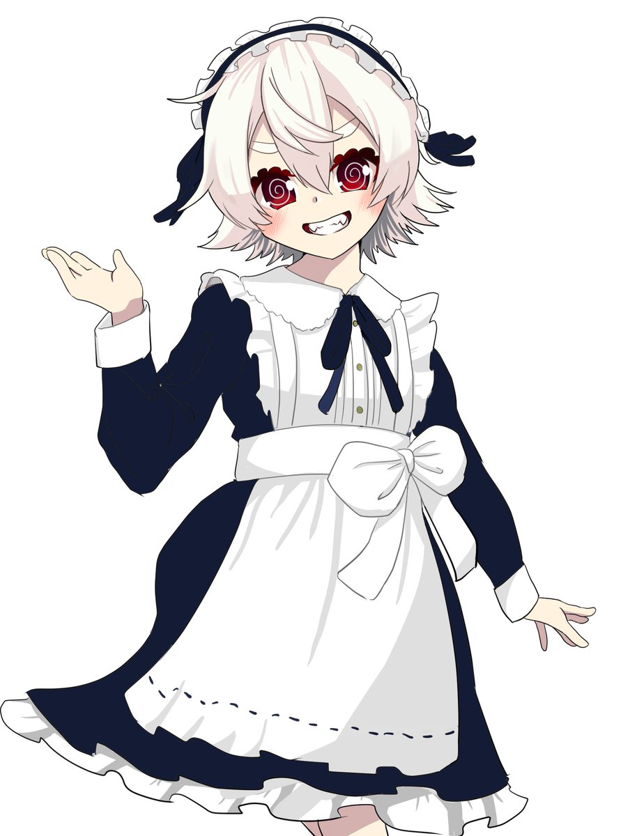 「満点メイド丸 #花丸自由帳 」|ミカヅキラグナのイラスト