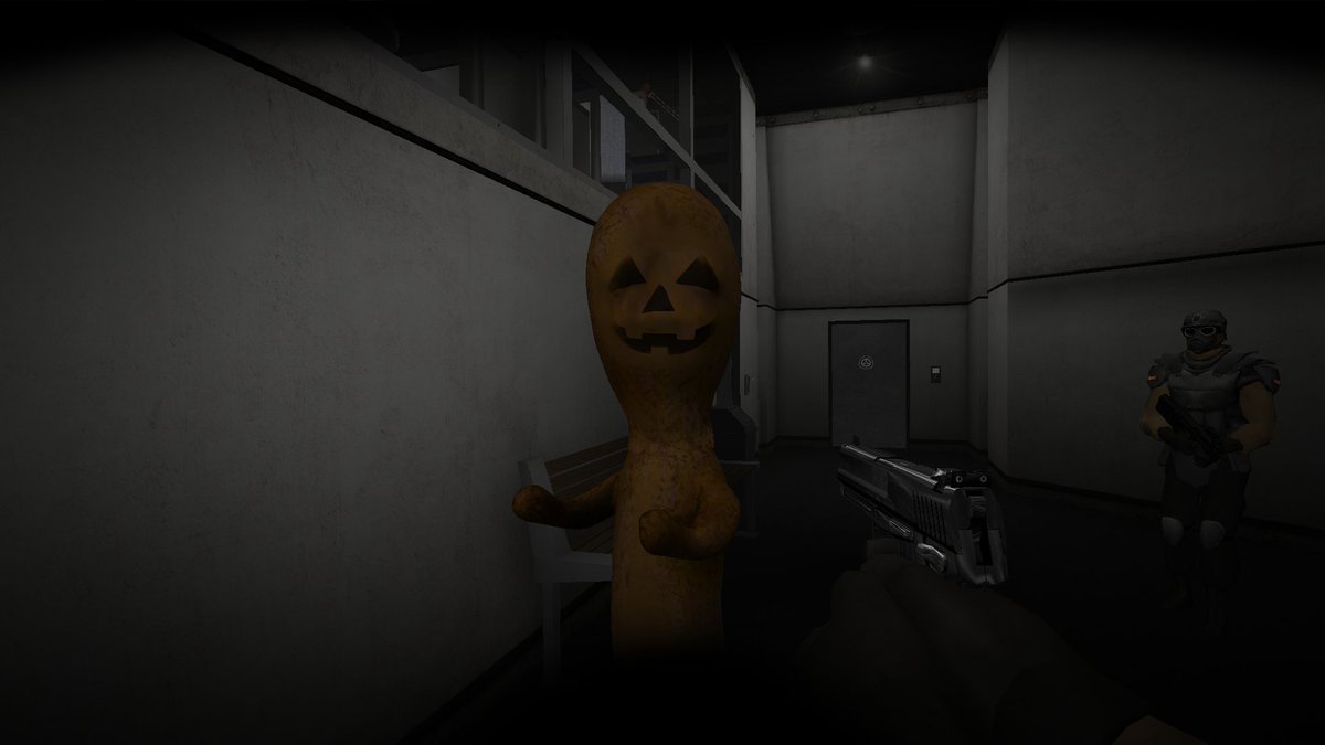 TSS_Games's tweet image. It’s the only day you can post this!🎃

Catch SCP-173 in true #Halloween spirit - only on October 31st! 

#SCP #SCPNineTailedFox