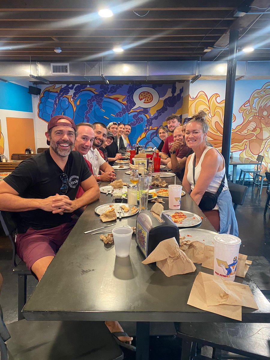 2 years later… Florida 2024 ❤️💛🍢
Same place <a href="/FSUISSM/">FSU ISSM</a> , same vibes, amazing people ! 
🙏🏼 Thanks everyone for having me
<a href="/mikeormsbee/">Mike Ormsbee, PhD</a> <a href="/kieranpaterson9/">Kieran Paterson</a> Hannah and all the team ! 

#sportsciences #floridastateuniversity #letsgonoles #garnetandgold #onetribe
