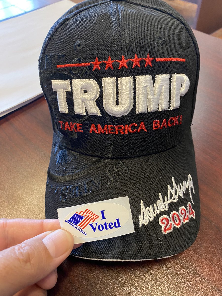 I voted
Let’s get our Country back.