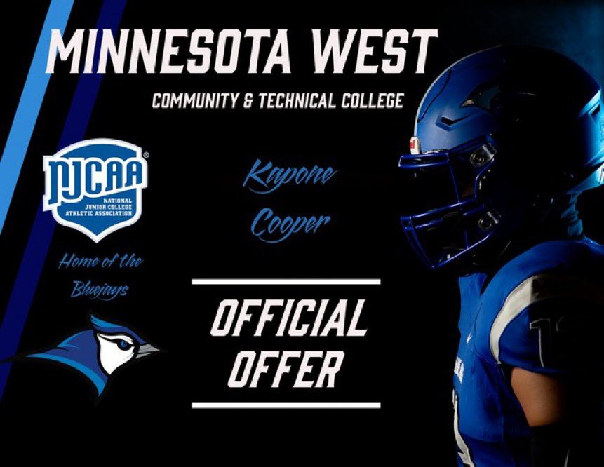 #AGTG after I good conversation with <a href="/McCoraChristian/">Christian McCora</a>. I am grateful to receive an offer from Minnesota west.<a href="/CoachDeandaOL/">Coach Brenden Deanda</a> <a href="/850Kings/">850Kings</a> <a href="/850Trailblazer/">Plush Life Training</a> <a href="/CoachPlatt29/">Coach Omar Platt</a> <a href="/Coach_BDeanda/">Coach Brad Deanda</a>