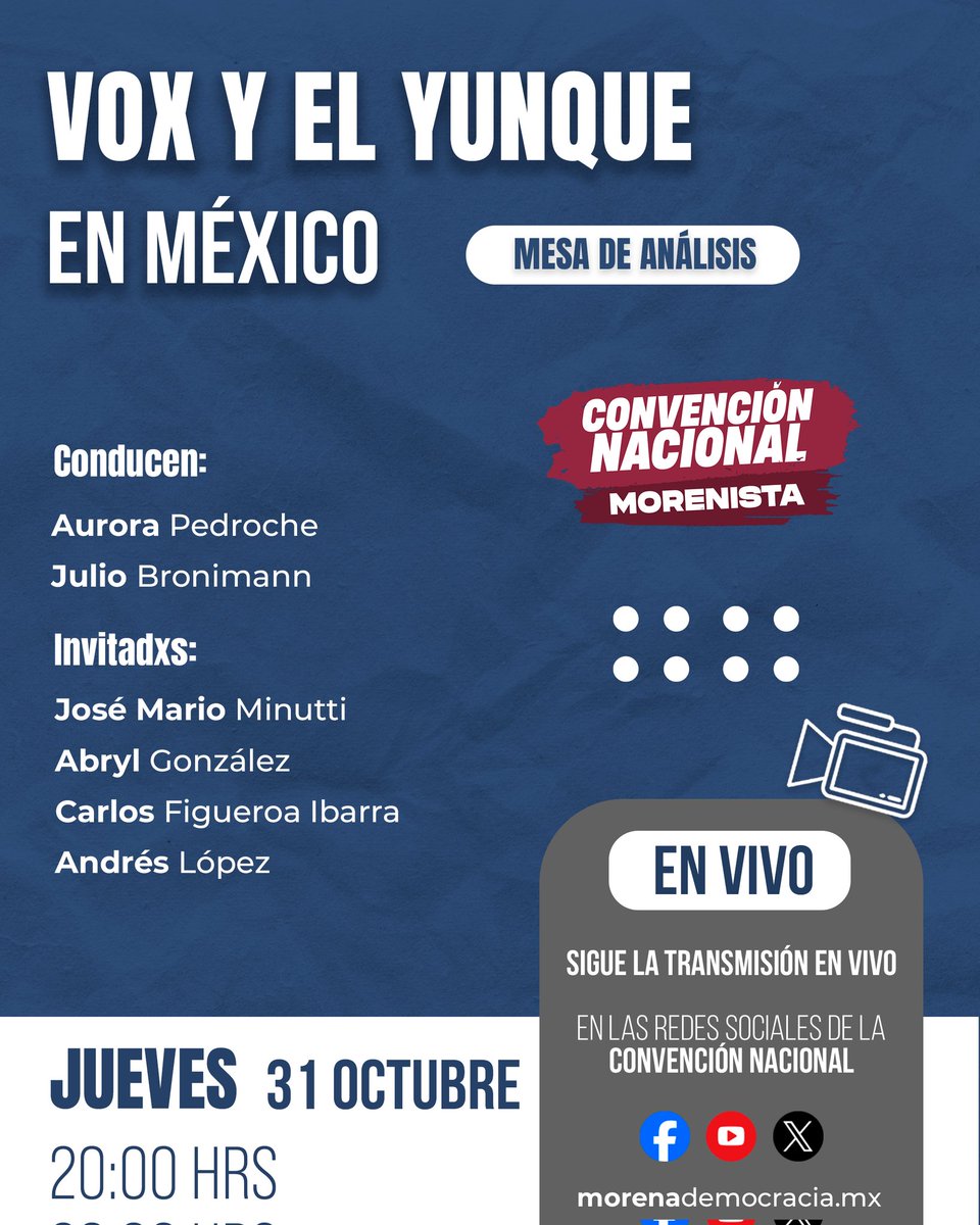 Convención Nacional Morenista tweet media