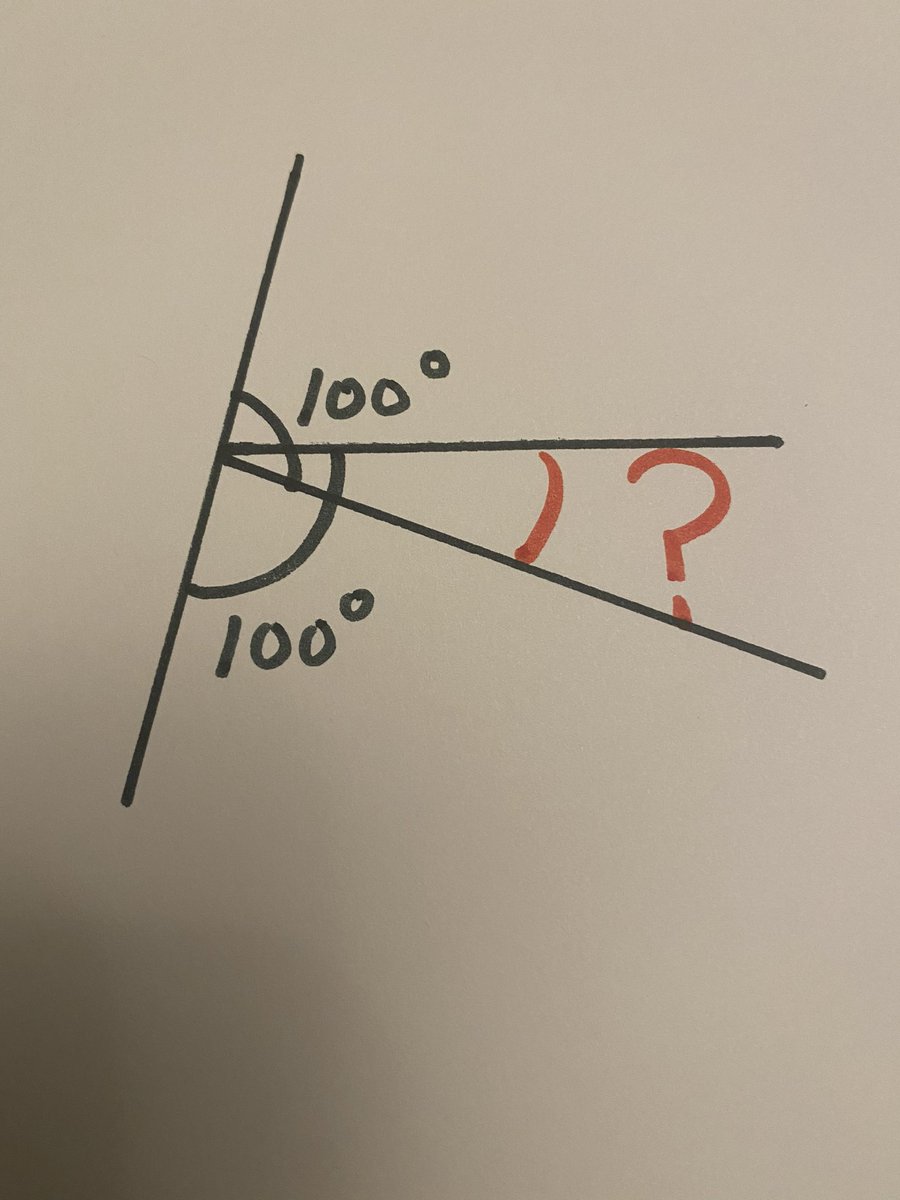 GeometryPuzzles's tweet image. 80 percent fail this angle #geometry #angles