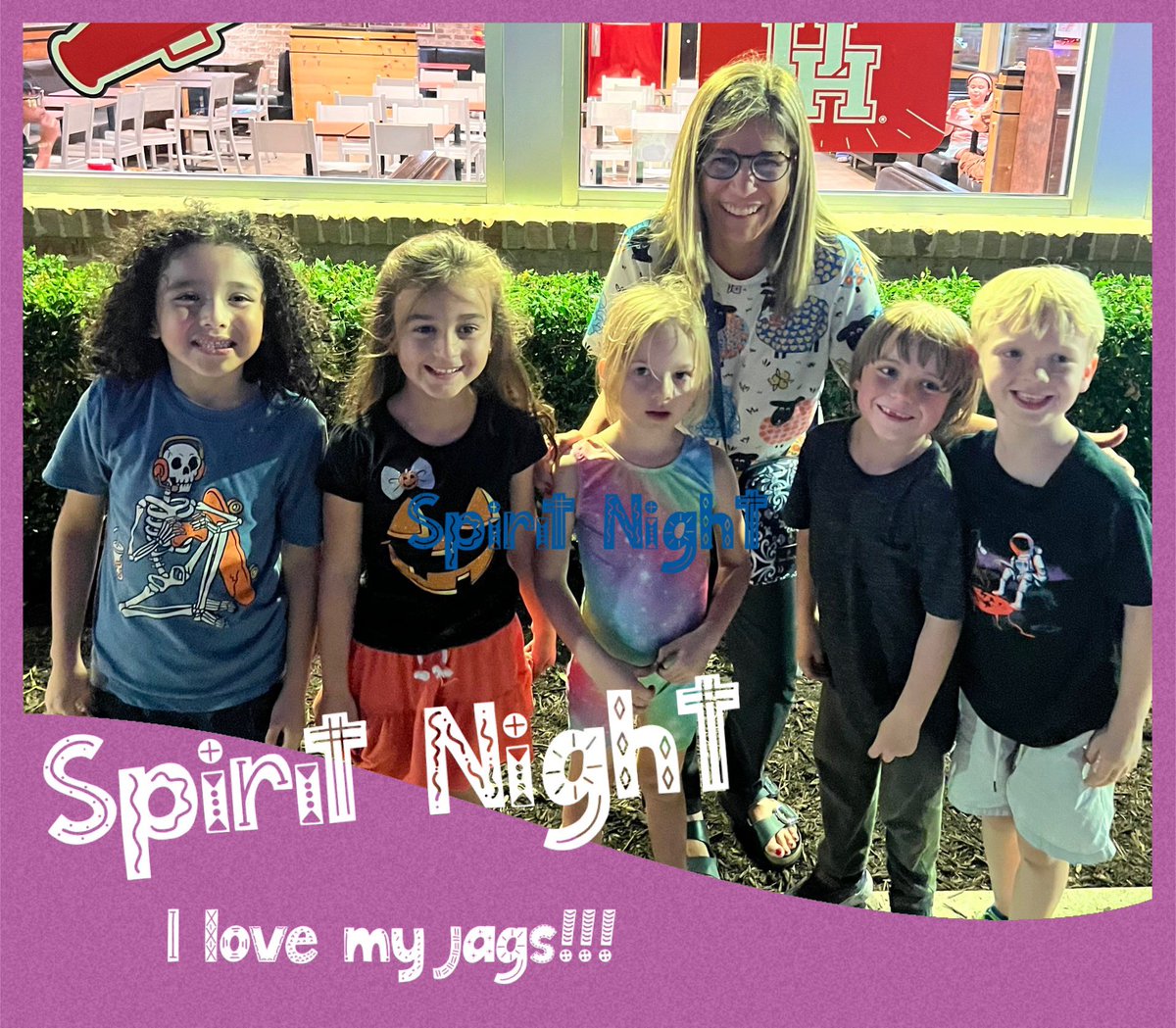 Happy to see my kids!@JenksPta <a href="/MJEjags/">Jenks Elementary</a>