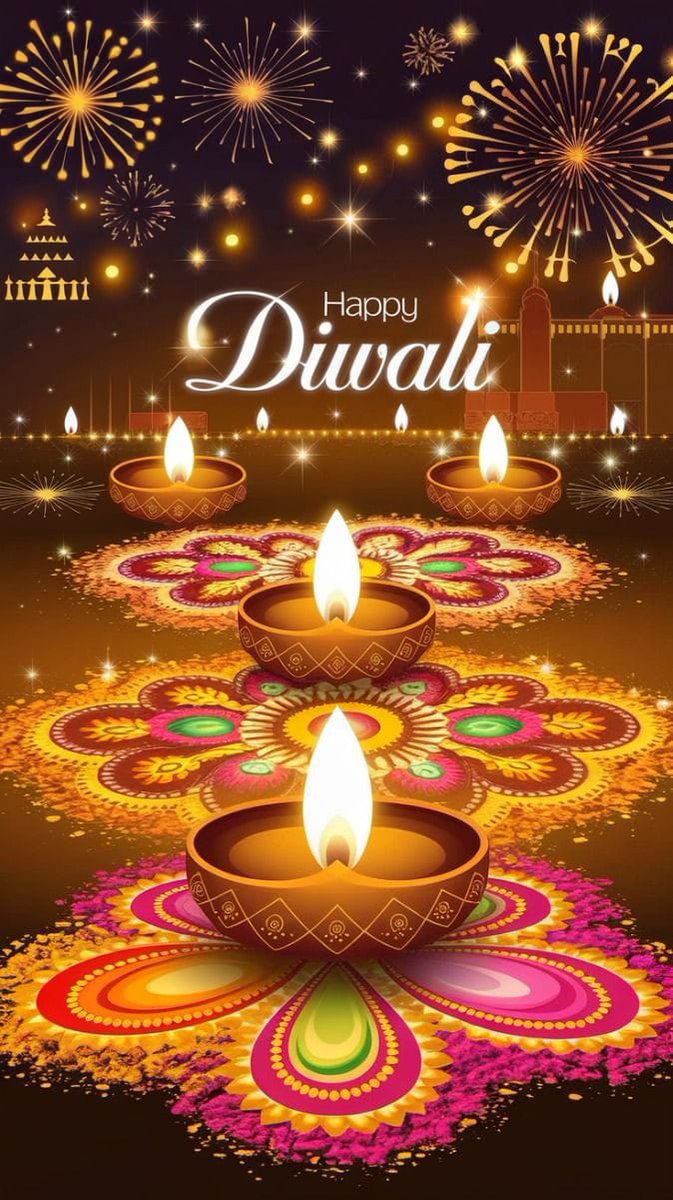 दीपोत्सव के पावन पर्व दिवाली की आप सभी को हार्दिक बधाई एवं शुभकामनाएं।

अंधकार पर प्रकाश की विजय का यह महापर्व आप सभी के जीवन में अपार सुख, शांति और समृद्धि लाए। 
#Happy Diwali 🪔🪔