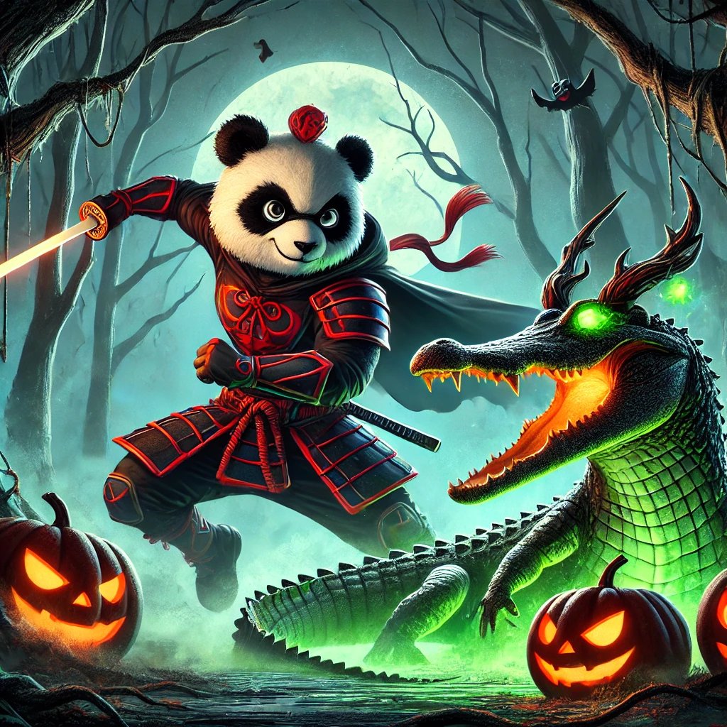 jlatteri's tweet photo. Happy Halloween 🎃

Marvel What if? 

Panda Pool 🐼 vs Alligator Loki🐊
@marvelstudios @Kevfeige make it happen

#PandaPoolVsAlligatorLoki  #MarvelHalloweenSpecial https://t.co/0QzWxyPc71