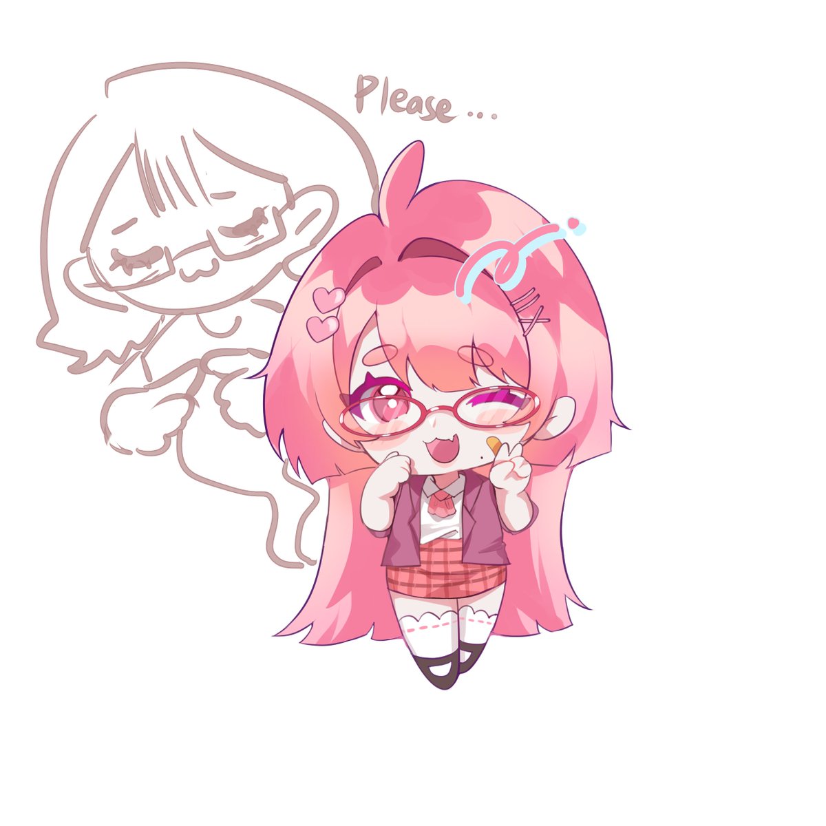 p0nsea's tweet photo. hello! i wanna practice this style more before i open comms for it~

comment ur oc or png and ill sketch them !! https://t.co/eNzqGh6v1D