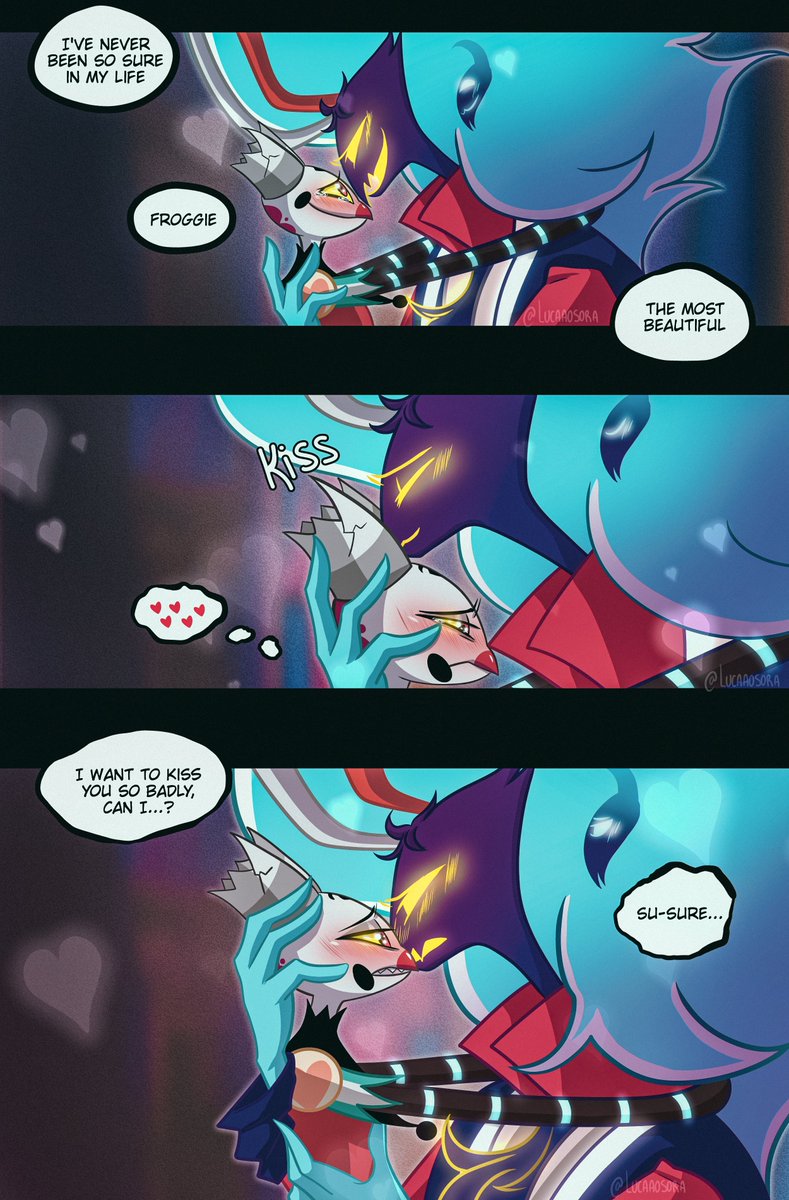 LucAAoSora's tweet photo. "Our first 'I love you'" - FizzarOzzie Mini Comic

Page 35 &amp; 36💖guys... we have reached the END.

🚨Please do not re-upload it without credits.

#HelluvaBoss #Fizzarozzie #Ozzie #Fizzarolli #FizzarolliWeek #HelluvaBossFanArt #fizzarolliweek2024 #Fizzarozziecomic #Asmodeus https://t.co/Lac2hxHkun