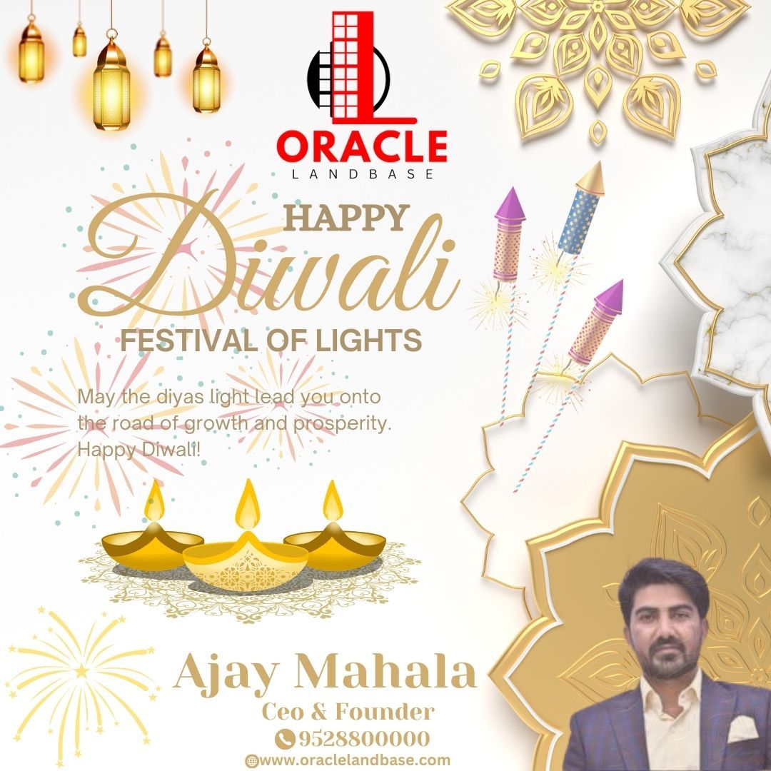 oracle_landbase's tweet image. ✨ Happy Diwali from Oracle Landbase! ✨ Wishing you joy, prosperity, and light in your homes. Thank you for being a part of our journey. Together, let’s illuminate the future! 🏡💫

Warm regards,
Ajay Mahala
CEO &amp;amp; Founder

#Diwali #OracleLandbase