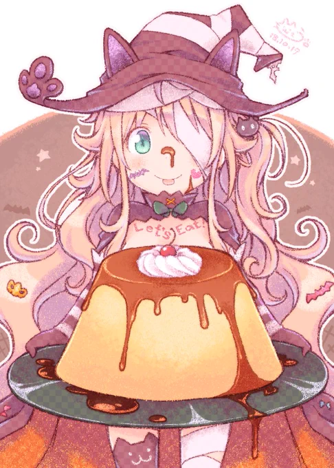 昔はよく、うちの子でハロウィン描いてた 