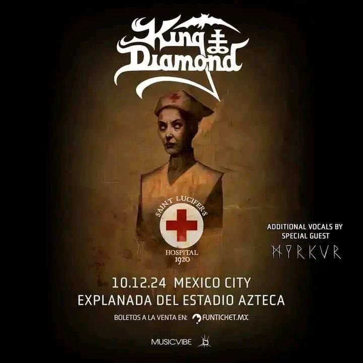 CajaDeMetal's tweet photo. ⁦@kingdiamond⁩ regresa a #México #KingDiamond 10.12.24 https://t.co/5rLt7o2GrQ