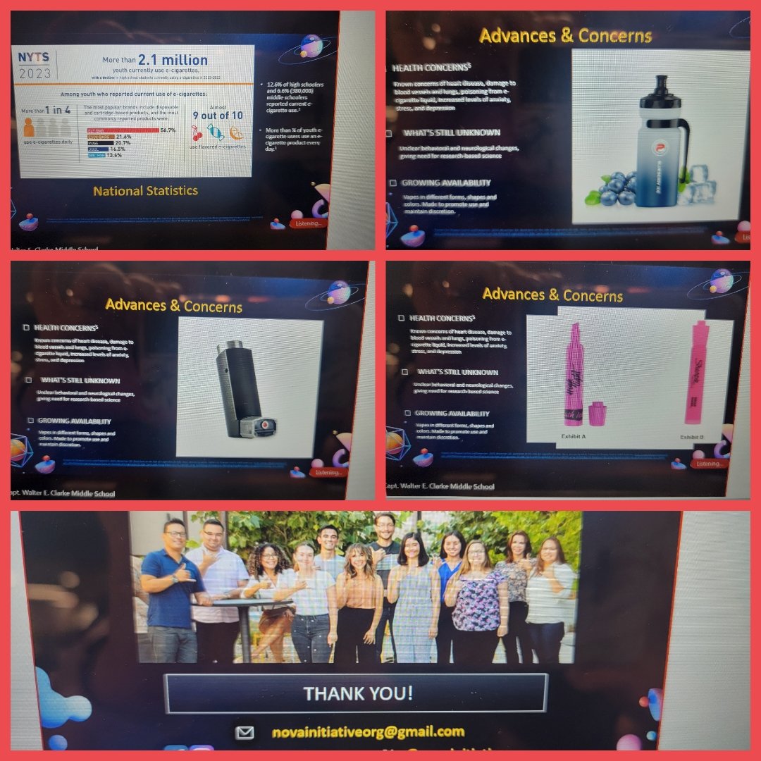 Cristina Nunez (@cnunezcounselor) on Twitter photo Thank you, <a href="/novainitiative_/">NOVA Initiative</a> for supporting our <a href="/WalterEClarkeMS/">Daniela Palmer</a> 🤠's with this phenomenal information during #RRW24
We appreciate your partnership and peer education! <a href="/JEstrada_CMS/">Jessica Estrada</a>
<a href="/LLopezJr_CMS/">Lorenzo J Lopez Jr</a> Thank you, <a href="/novainitiative_/">NOVA Initiative</a> for supporting our <a href="/WalterEClarkeMS/">Daniela Palmer</a> 🤠's with this phenomenal information during #RRW24
We appreciate your partnership and peer education! <a href="/JEstrada_CMS/">Jessica Estrada</a>
<a href="/LLopezJr_CMS/">Lorenzo J Lopez Jr</a>