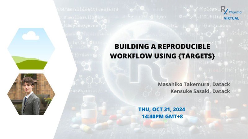 R/Pharma APAC Day 2 starting in 20mins @ 11pm ET &amp; running till 3am ET! 11 talks!

Come chat with speakers and connect with other open source drug development professionals!

#rstats

events.zoom.us/ev/AvobJEOTVwk…