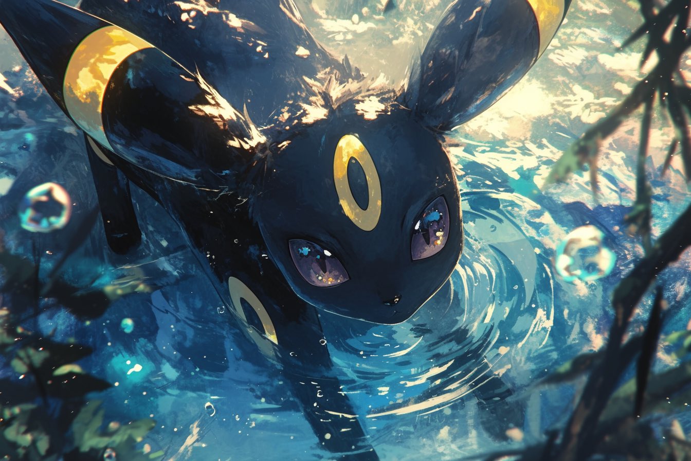【ブラッキー/Umbreon】【Infernape/Blaze Dance】2枚 Pokemon Modeling Umbreon Blender - YouTube