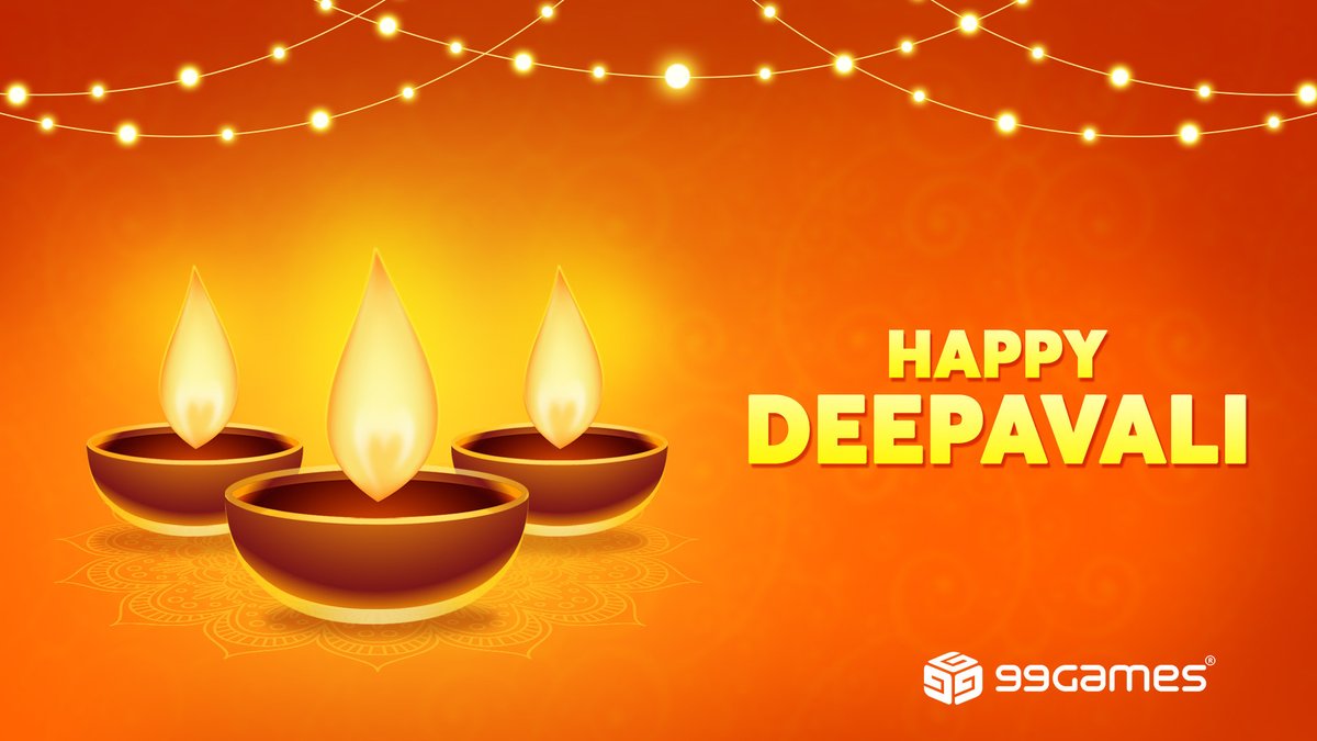 🌟✨ Happy Deepavali from 99Games! 🎇💖 May your festival of lights bring happiness, peace, and joy. Celebrate new beginnings and togetherness! 🪔🎉
#HappyDeepavali #99Games