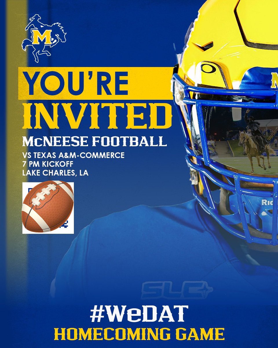 Aiden Martin (@23aidenmartin) on Twitter photo Looking forward to being at <a href="/McNeeseFB/">McNeese Football</a> Saturday. Thanks @neugs1288 for the invite.
<a href="/CoachJDCary/">Coach Cary</a> <a href="/Football_TMHS/">TMHS Football</a> <a href="/TheLabCypE/">THE LAB 7v7</a> <a href="/TheQBTech/">J.P. Tillman</a> @upnextath Looking forward to being at <a href="/McNeeseFB/">McNeese Football</a> Saturday. Thanks @neugs1288 for the invite.
<a href="/CoachJDCary/">Coach Cary</a> <a href="/Football_TMHS/">TMHS Football</a> <a href="/TheLabCypE/">THE LAB 7v7</a> <a href="/TheQBTech/">J.P. Tillman</a> @upnextath