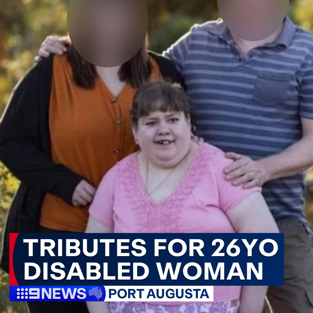 The community of Port Augusta is reeling following the death of a 26-year-old disabled woman.

Police say Tegan Fredericks, who had severe intellectual and physical disabilities, was found living in squalor in her family home.

Major Crime detectives are investigating her death.